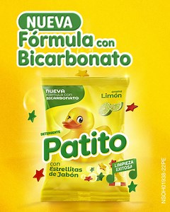 ¡Patito se renueva! Nueva imagen y fórmula con bicarbonato para una limpieza éxitosa 🧼 | Patito Perú