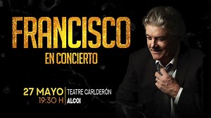 ☺️¡Qué emoción volver a Alcoy, la ciudad donde nací!☺️ 👉El próximo 27 de mayo nos vemos en el Teatre Calderón Alcoi🎭 ¡Será un concierto🎶 memorable!👏👏👏 Organizado por: Asociación de Amigos de la Música de Alcoy/Amics de la Música d'Alcoi ¡No te quedes sin tus entradas! 🎟 https://www.teatrecalderonalcoi.com/events/francisco-homenatge-a-nino-bravo/#tickets #franciscoenconcierto #girafrancisco2023 #Alcoi #alcoy #vivir Infinity Eventos y Producciones.S.L. Ajuntament d'Alcoi Adriático Records |