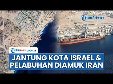 5 Juta Warga Israel Keos Diamuk Rudal Iran! Jantung Kota hingga Pelabuhan Eilat Diguncang Ledakan