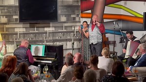 JETZT in der ART LOUNGE im CAFE KORB: "Amour,, Castagnette et Tango" (Annie Cordy & Enrico Marcias) Sandra Elena VELÁSQUEZ (voc.) Anel AHMETOVIC (akkord.) Ryan LANGER (piano) Walter GEHR (voc.) | CAFE KORB