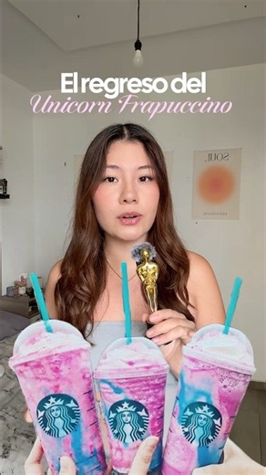 Starbucks brings back its famous unicorn frappuccino 🧋💗 #letstalkmarketing #marketing #starbucks ...