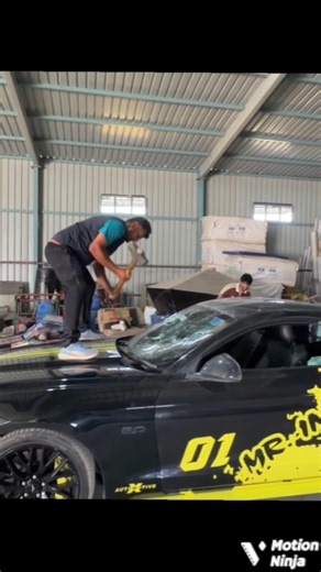 Mr Indian hacker ki mustang thod di #shorts #mrindiahacker #dilraj #mustang #viral