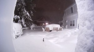 Awesome Time Lapse Of 30 Inches Of Snow In 30 Seconds!