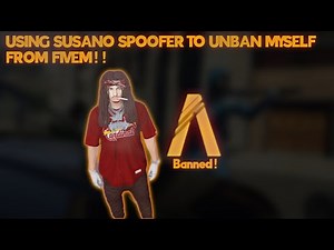 Using Susano Spoofer To Unban Myself From FiveM GTA 5 RP