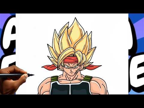 How to Draw Bardock SSJ Easy Drawing Step by step