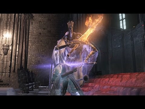 Dark Souls 3: Pontiff Sulyvahn Boss Fight (4K 60fps)