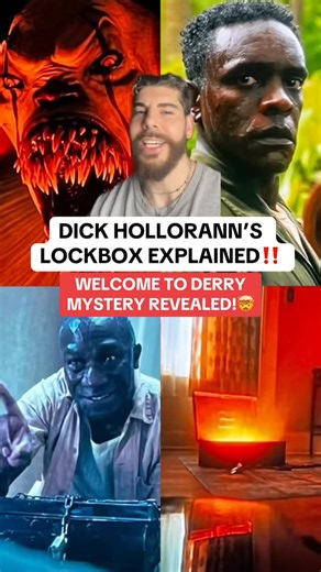 Sammy J on Instagram: "Dick HOLLORANN’S lockbox explained - - - #pennywise #it #welcometoderry #itwelcometoderry #horror #horrormovie #tvshow #explore #explorepage"