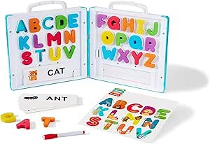 Chuckle & Roar - All About A-B-C's Travel Case - On The Go Learning - Great for Preschoolers - Ages 3 and Up