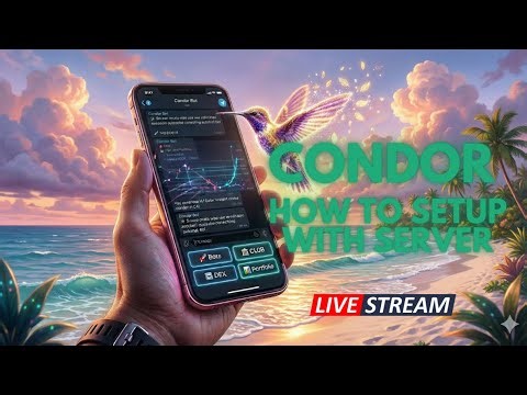 Hummingbot Live: Condor - How to Setup with Server