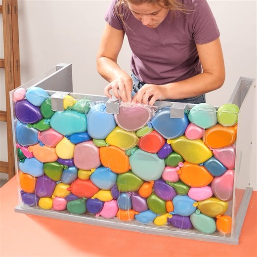 81K views · 183 reactions | Bubble Gum-Like Table Thanks for watching! Please be aware that this video is for entertainment purposes only and techniques shown should not be attempted at home! | Bored Panda Art | Facebook