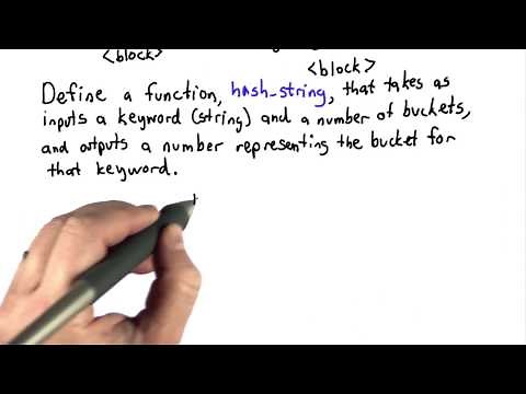 Better Hash Functions - Intro to Computer Science