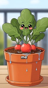 5 Container Watering Tips for Vegetables! Tomato Tomatoes need regular watering in pots. Keep the soil moist but not soggy to get juicy fruits. Cucumber Cucumbers dry out fast in containers, so water them often to keep the soil evenly moist. Radish Radishes like light but steady watering so their roots stay soft and sweet. | Thayer Cruz