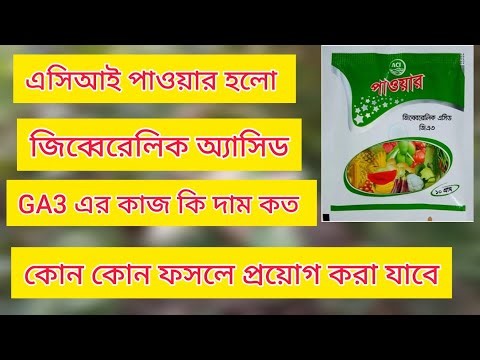 ACI Power is Gibberellic Acid GA3, what is its function, what is its price, which crops can it be...