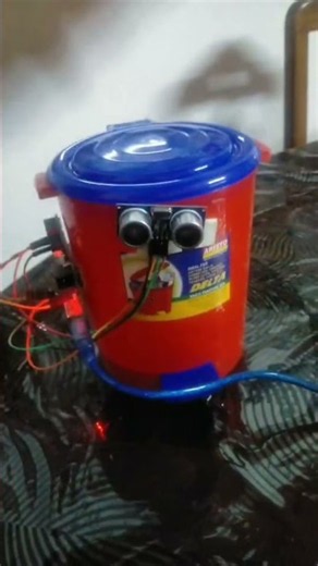 Automatic Dustbin Using Arduino|Smart DIY Robotics Project #shorts