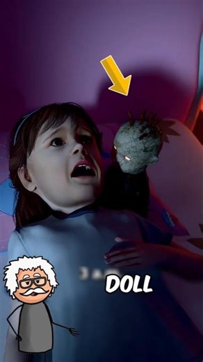 Why you NEVER trust dolls 😱#shorts