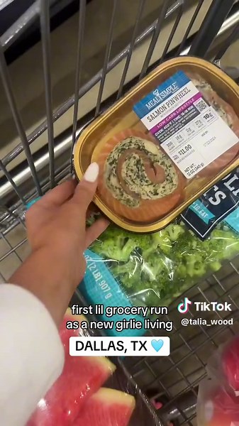 the start of a new chapter so the little firsts are fun ✨ #groceryhaul #healthy #heb #dallastx #groceryshopping