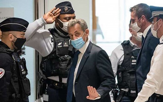 法国前总统萨科齐被判3年有期徒刑