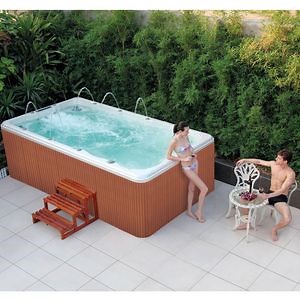 [Hot Item] Best Sale Acrylic Outdoor Mini Above Ground Endless Swimming Pools