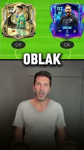 Buffon Didn’t Choose Neuer as the Best 🚫👑#fcmobile #eafcmobile #fifamobile #buffon #gk