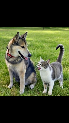 美味しそうな魚だにゃ #anime #いやし #cat #cute #funny #japan #kitty #kawaii #animals #ねこ #猫 #こども#こいのぼり #猫のいる暮らし