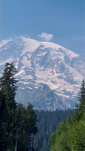 A beautiful summer day spent at Mount Rainier National Park