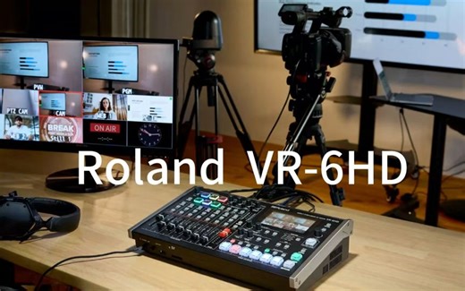 Roland 罗兰VR-6HD音视频直播导播切换台