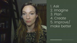 1. Ask 2. Imagine 3. Plan 4. Create 5. Improve/make better