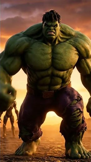 alien ke hathon se Hulk Mein gaon walon Ko bachaya 👍✅#hulk #ai #comedy