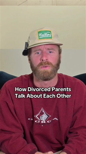How divorced parents talk about each other #comedy #momtok #dadsoftiktok #dating #parents