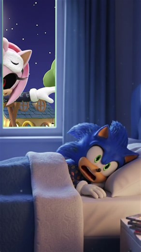 Sonic's sleep is disturbed by vampires Knukcels and Amy 🧛🏻‍♂️🧛🏻‍♀️#sonic #tranding #animation