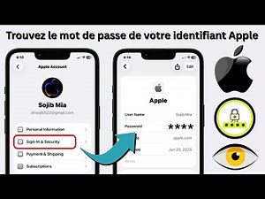 Comment trouver le mot de passe de votre identifiant Apple (2025)