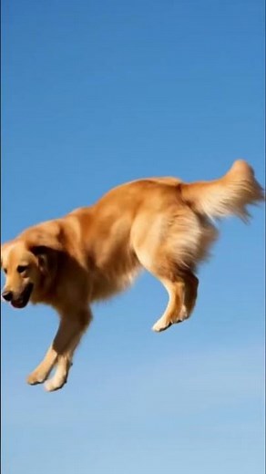 Rare footage of a dog doing a backflip