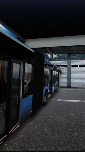 Bus Simulator 18 Mercedes Citaro G Bus Tür Auf und Zu #bus #bussimulator #videogames #transport