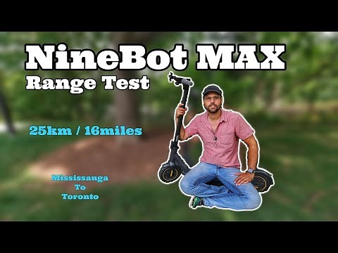 Ninebot MAX G30 - Real Range Test