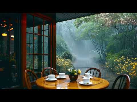 The soothing sound of rain is the music played by nature, Helps relax and sleeping