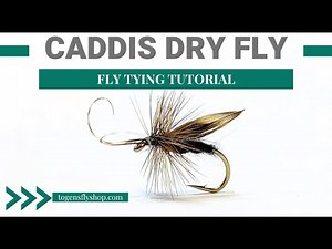 Caddis Dry Fly - Fly Tying Tutorial