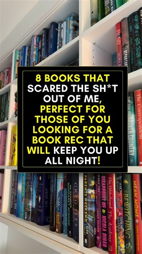 You’ve been warned!!⁣ ⁣ IMAGINARY FRIEND by Stephen Chbosky: a missing boy returns home, but not alone. Some of the weirdest, creepiest imagery I’ve ever read (the paint can scene!)⁣ ⁣ NUCLEAR WAR by Annie Jacobsen: still to this day, the SCARIEST book I have ever read. ⁣ ⁣ WE ARE WATCHING by Alison Gaylin: a creepy cult book that freaked me out almost as much as it entertained me.⁣ ⁣ BLACK RIVER ORCHARD by Chuck Wendig: if you like apples, don’t read this. You will never eat them again.⁣ ⁣ NIGH