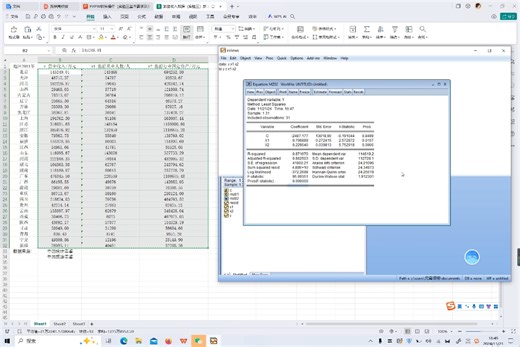 带你认识计量经济学eviews软件的操作-异方差的检验和修正