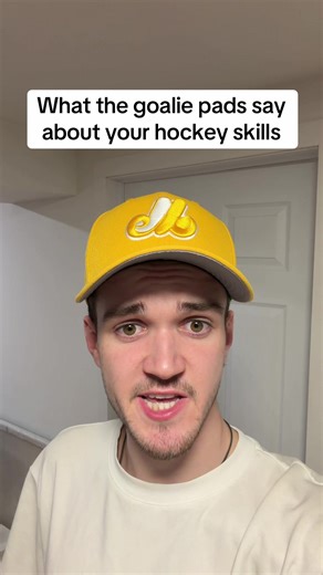 What the goalie pads say about your hockey skills! | Hockey