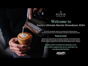 Auria Barista Competition