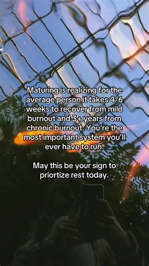 Burnout Recovery Times & Prioritizing Rest