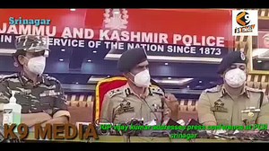 1.6K views · 18 reactions | IGP vijay kumar addresses press conference at PCR srinagar K9 MEDIA REPORT BY SHOWKET SHAH WHATSAPP NO 7006302928 | K9media | Facebook