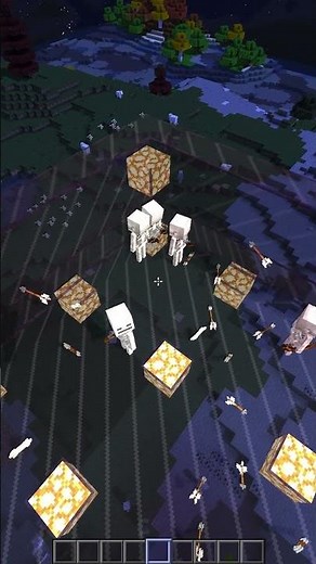 J'ai enfermé 50 squelettes sur Minecraft, le dernier gagne 10000€ !