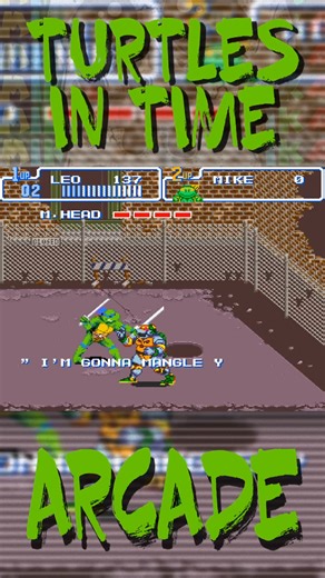 TMNT: Turtles in Time | Arcade | 1991 | Kamikaizo