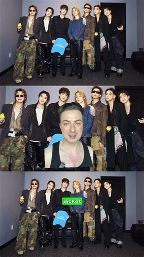 RM at the AMAs: The Look That Anchors the Whole Group Styling
