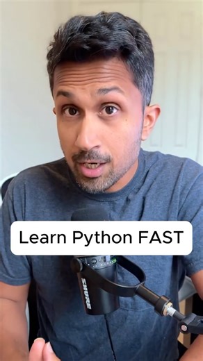 Sujay Nadkarni - AI, Coding & Analytics Simplified on Instagram: "Learn Python Fast"