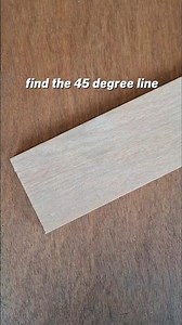 find the 45 degree line