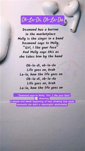 Easy English Karaoke | Ob-La-Di, Ob-La-Da – Sing & Learn English