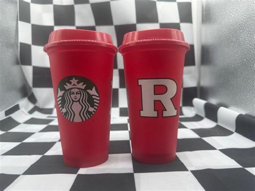 Starbucks RUTGERS University Reusable HOT Cup Campus Collection Set of 2 - Etsy