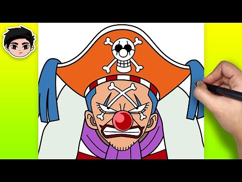 How to Draw Buggy from One Piece | Easy Step-by-Step